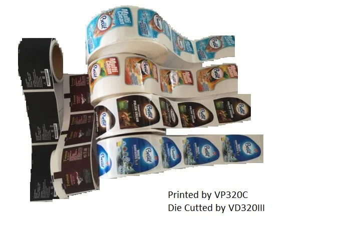 Roll to Roll Digital Label Printer Printing Machine VP320C Vorey Sticker Printers
