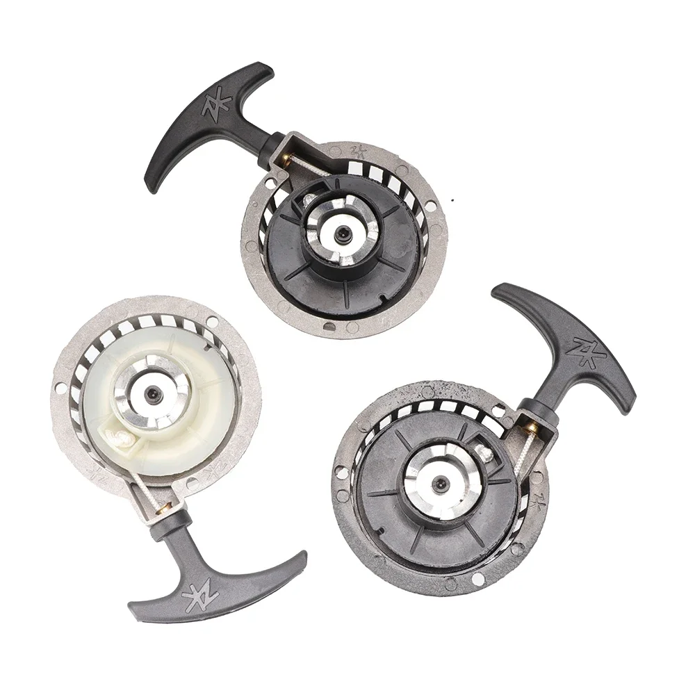 Pull Start Recoil Starter Alloy With Screws Drawstring Wrench Compatible With 2 Stroke 47cc 49cc Pocket Coolster SSR SX50 Mini Dirt Bike Moto Quad ATV In | Whizz - Foto 2