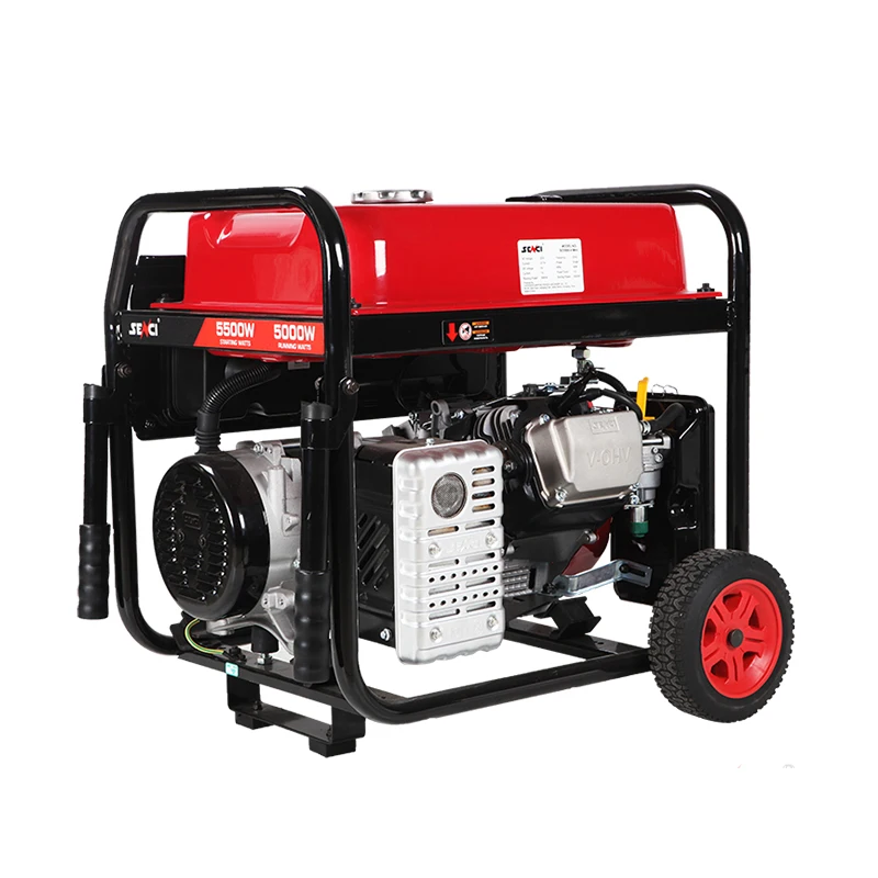 SENCI 4500W Gasoline Powered Generator Electrical Generator