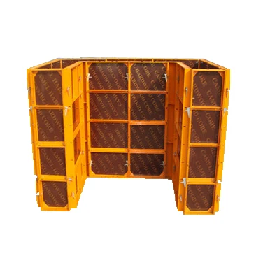 Manufacture Steel-frame Plywood Formwork Euro Form Wall Construction Concrete Formwork