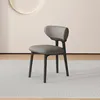 (Cuir griffé chat noir + gris foncé)
