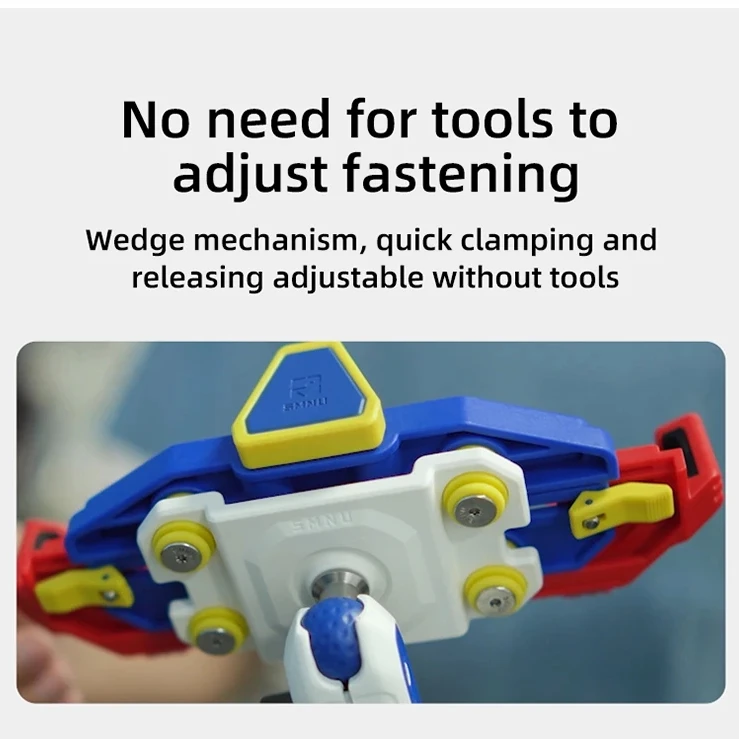 Універсальний тримач SMNU «все в одному» для велосипедів із захистом від крадіжок, точними деталями з обробки методом CNC, провідною й бездротовою зарядкою та водонепроникністю для мотоциклів