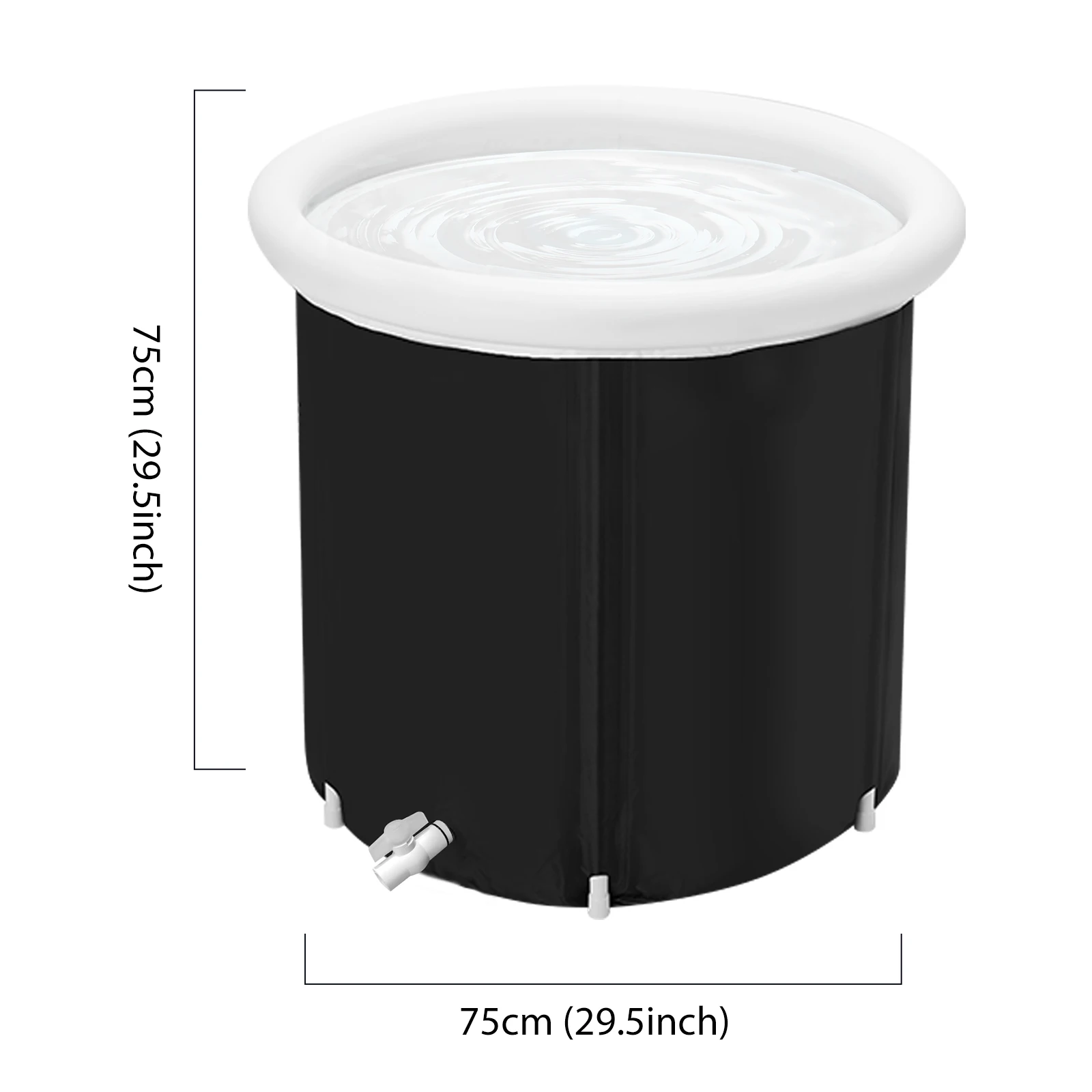 high-quality-wholesale-pvc-recovery-pod-cold-plunge-barrel-luxury