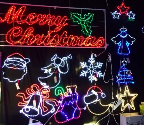 Светодиодный Канатный светильник диаметром 150 см для украшения