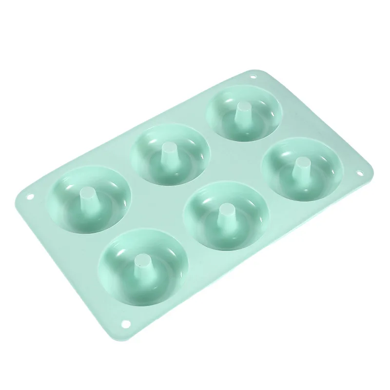 New Food-Grade Silicone Doughnut Mold Ice Tray  Cream Tools for Kitchen and Dessert Shop Use