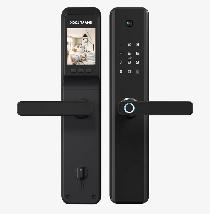 Sart Ortise Lock With WiFi Caera, Installation Kit - Digital Keyless