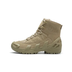 ODM Russia High-ankle Waterproof Wear Resistant Cross-border Sand Tactical Boots with Side Zipper