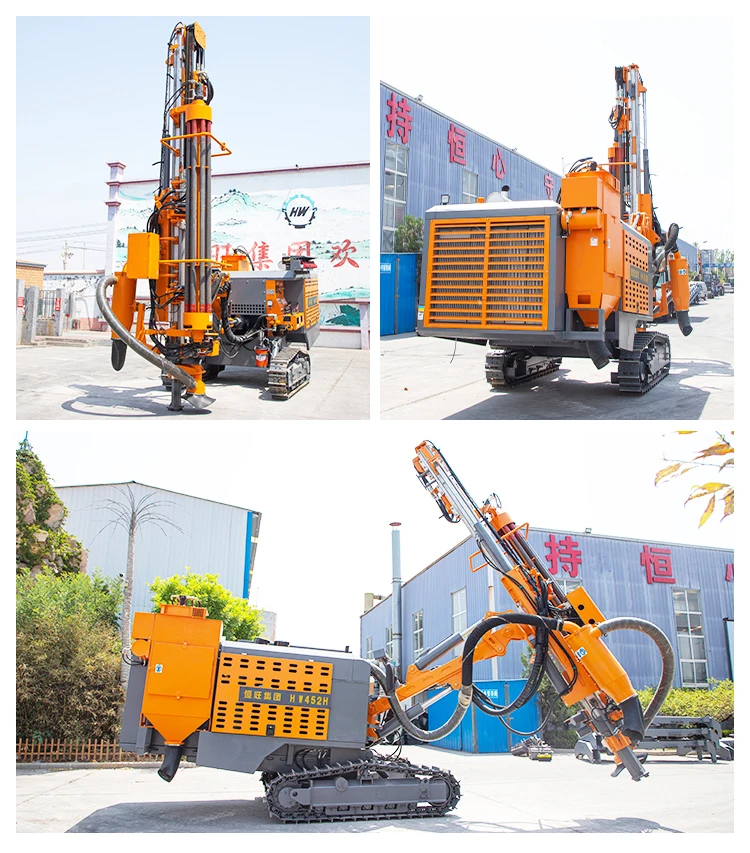 2024 Hengwang Hw-452h Crawler Mounted Blast Hole Drill Rig For Mining ...