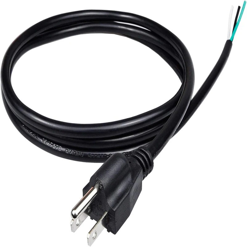 6FT 10FT 20FT UK EU US Plug AC Power Cord C5 C7 C13 Nema5-15P 3pin Computer Power Cable插图