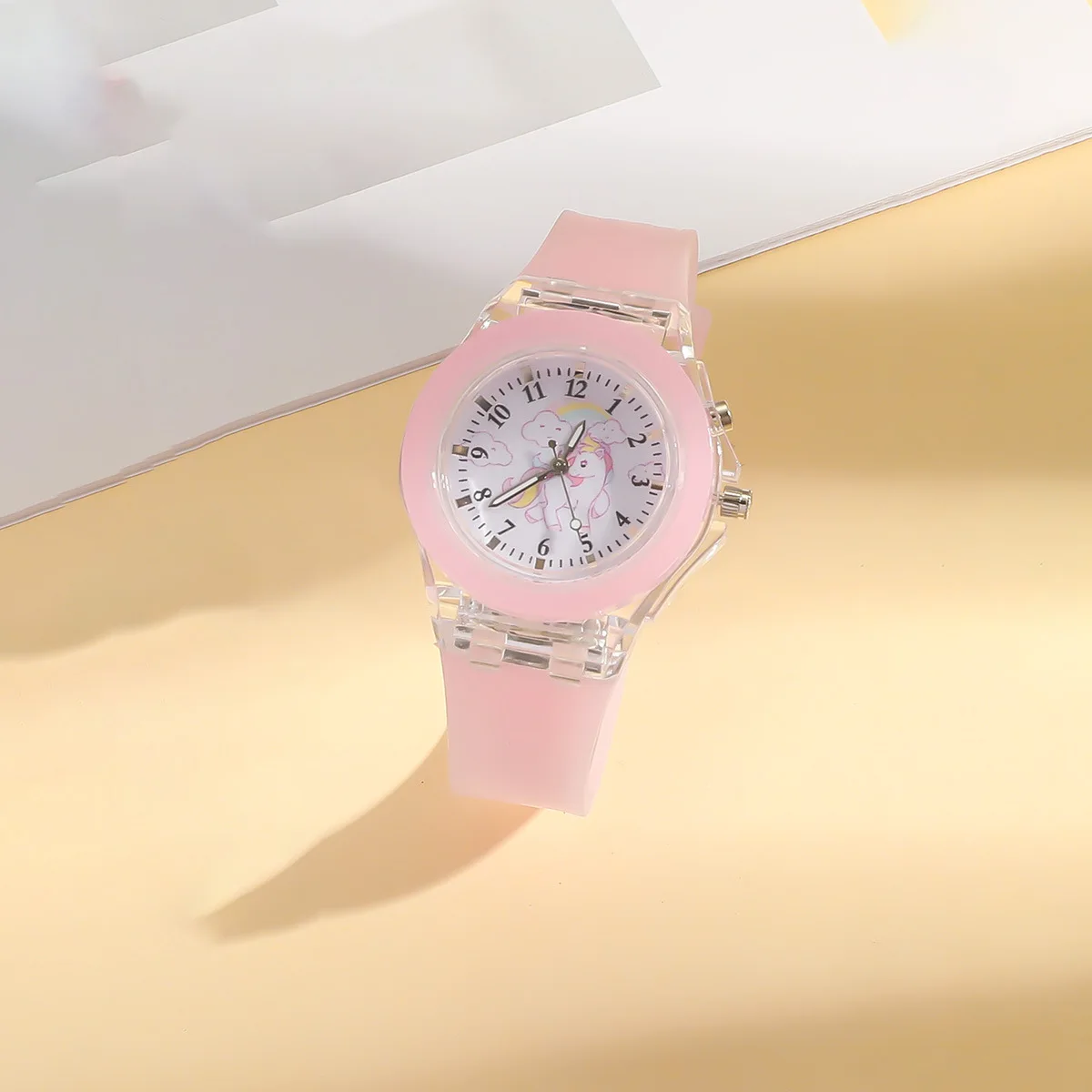 3D Kids Flash Light Watches for Girls