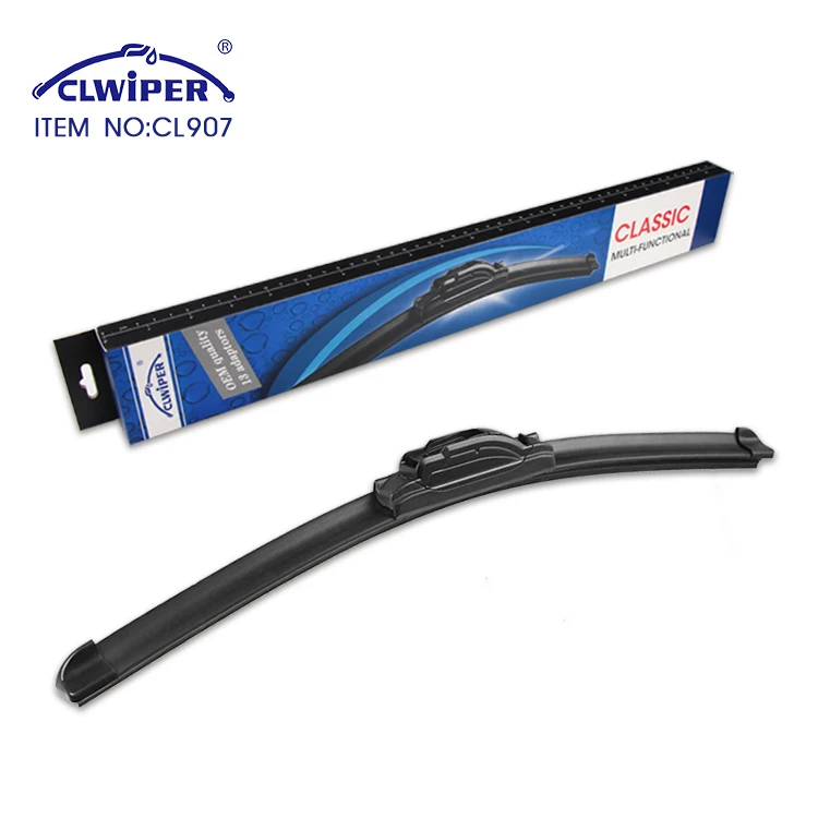 CLWIPER CL907 Auto Parts Multifunctional Soft Wiper Blade with 16 Adapters