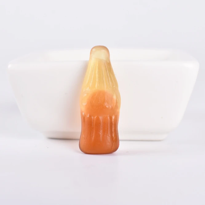Suifa Halal Cola Bottle Shape Sour Sweet Chewy Soft Gummy Candy