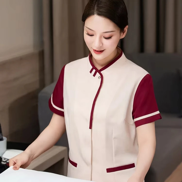 Uniformes de sirvienta de Spa para mujer, Túnica de trabajo para