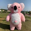 Koala inflable rosa
