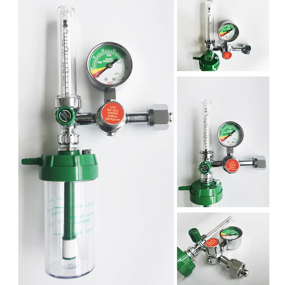 BEYIWOD Medical Oxygen Regulator Air Gas Pressure Regulator For Gas Cylinder Regulator
