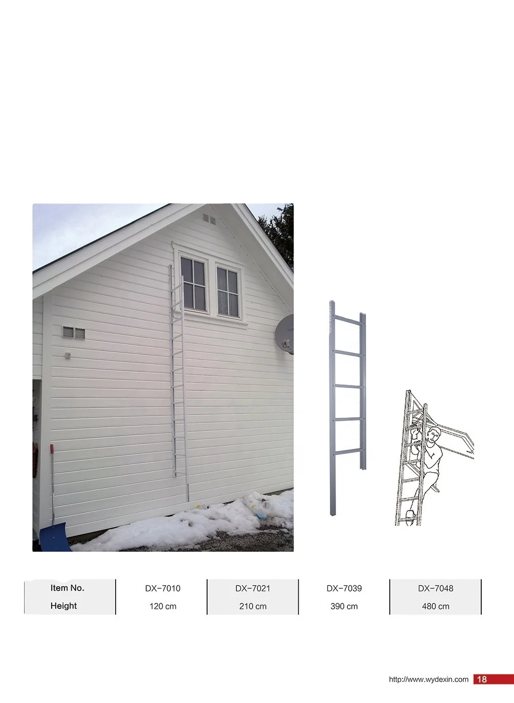 DX-7010 складной палка селфи шаг пожарная лестница с предохранительным тросом (алюминиевый спасения веревочная лестница алюминиевая Спасательная Лестница, модель: DX-7010