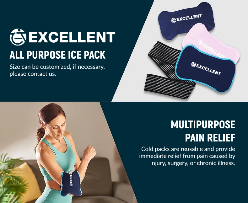 Excellent 2024 Best Selling Medical Therapy Cooling Gel Ice Pack