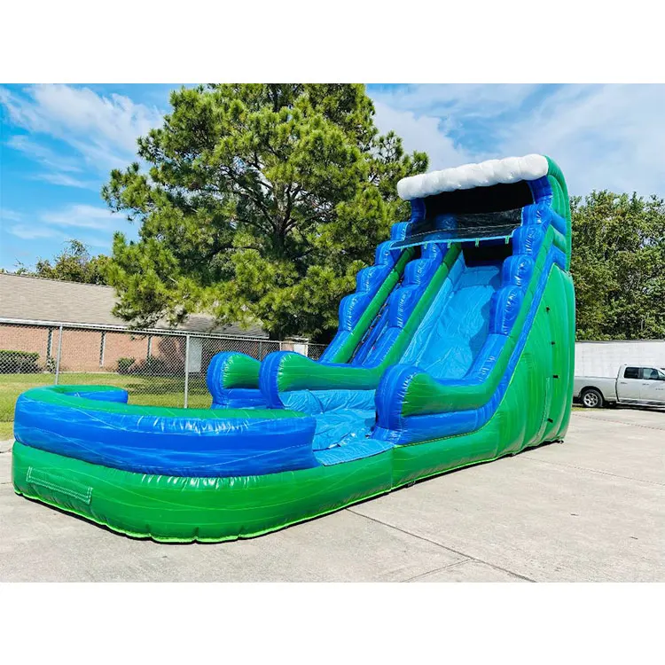 Factory Custom Huge Inflatable Water Slide Outdoor Playground Giant