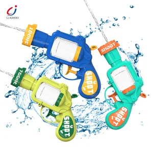 Chengji Plastic Revolver Water Gun Pistol Kids Summer Pool Playing Shooting Game Electric Revolver Water Gun Toys