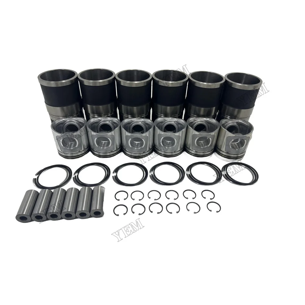 6C 6CT 6CTA Cylinder Liner Kit for Diesel 8.3L Tractor Truck Excavator