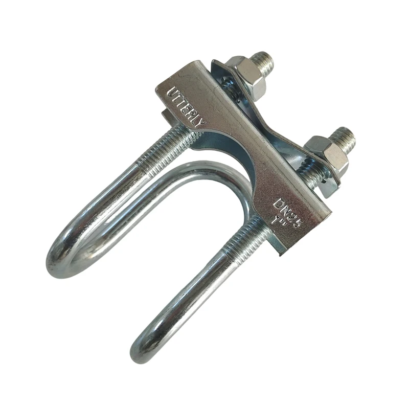 High Quality Earthquake Resistant Double U Clamp Pipe Clamp Lateral Support for Sprinkler System High Strength U Bolt Clamps