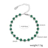 ZIRCONIO Verde Plateado