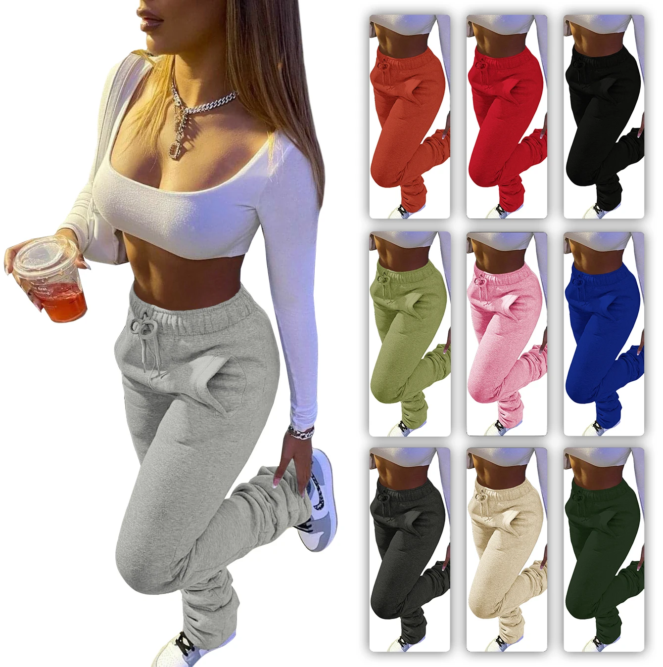 Xs- 3xl Winter Solid Color Women 