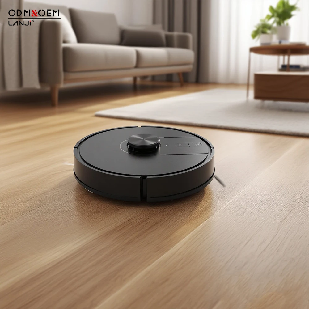 Smart Robot Vacuum Mopper Strong 5000Pa Suction APP/WiFi Controlled Auto-Dust Collection Station Wet Dry Cleaning for Pet EU