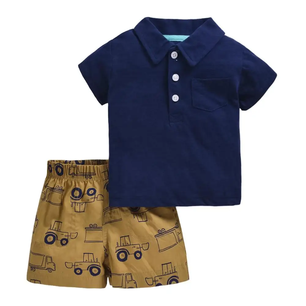 
Оптовая продажа, новинка, футболка и штаны для малышей, Костюм Джентльмена, комплект детской одежды 