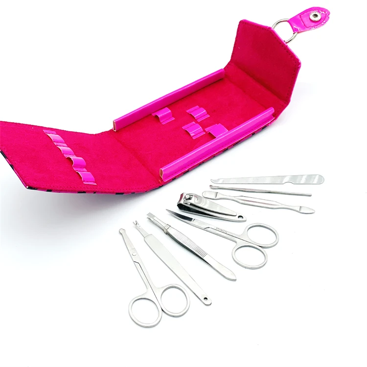 wellflyer ms-685 manicure pedicure set,grooming kit-stainless
