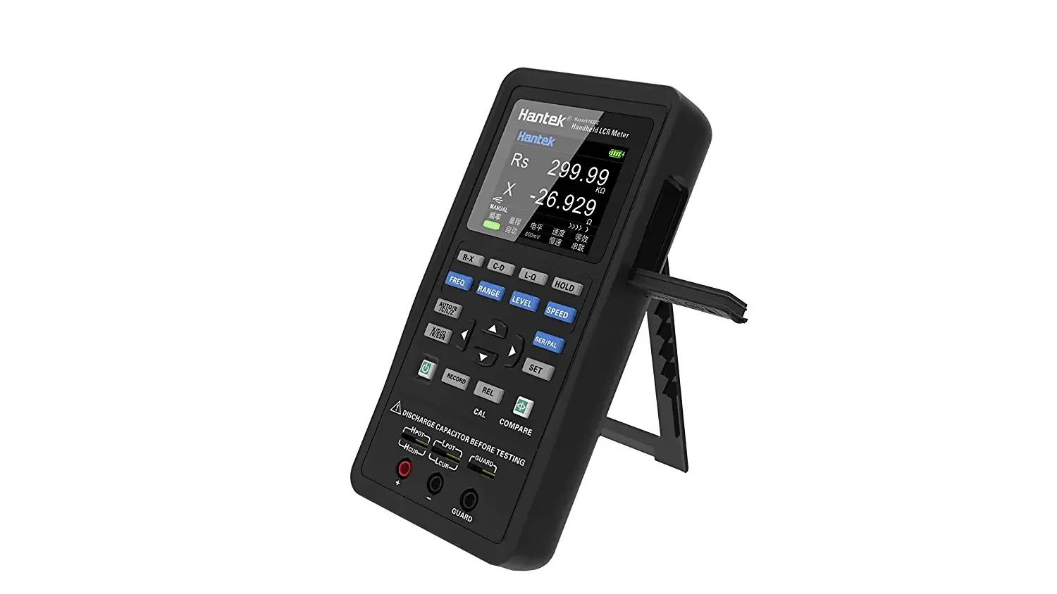 Hantek 1832C Handheld LCR Meter LCR High Tester Inductance Capacitance Resistance Tester