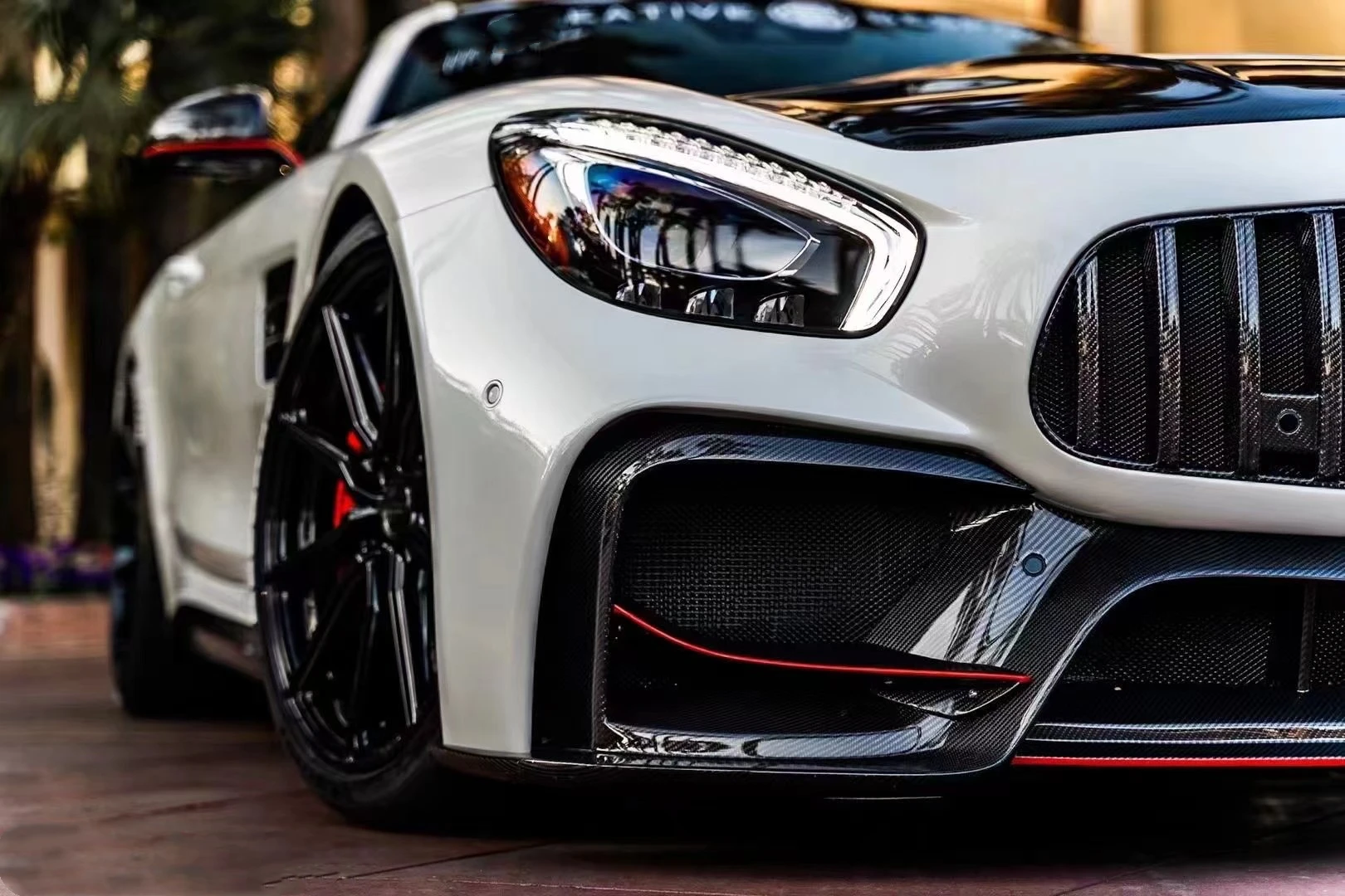 Amg Gt Body Kit Bumper Imp Style For Mercedes Benz Amg Gt Gts Gtc Coupe