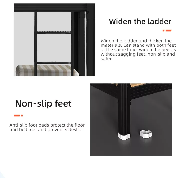 Double Decker Metal Frame Bunk Beds  manufacture