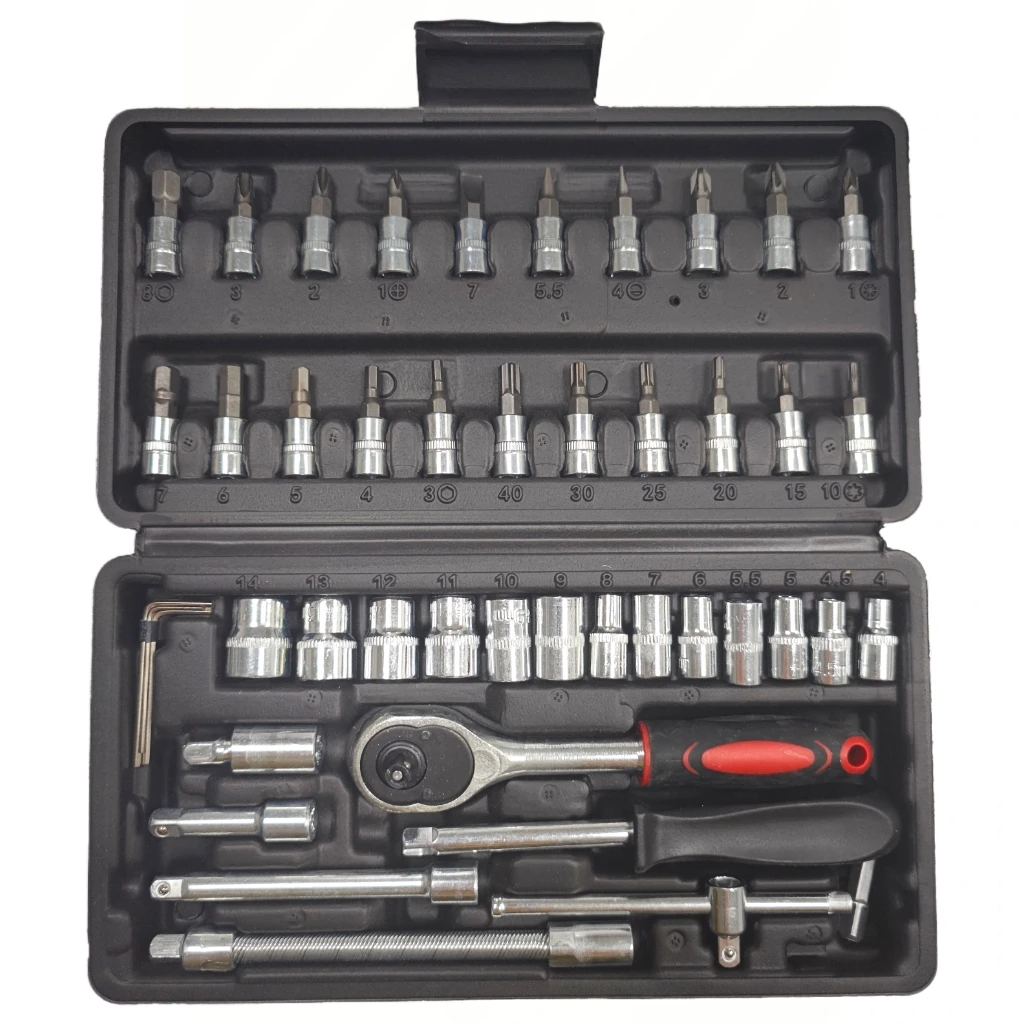 46-Piece Industrial Grade OEM Spanner Wrench Bicycle & Automotive