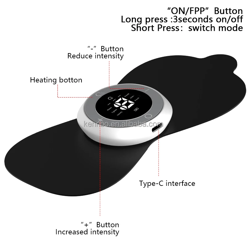 Home Office Portable Microcurrent Mini Massager Custom OEM ODM Massage Device for Full Body Care Muscle Recovery and Relaxation