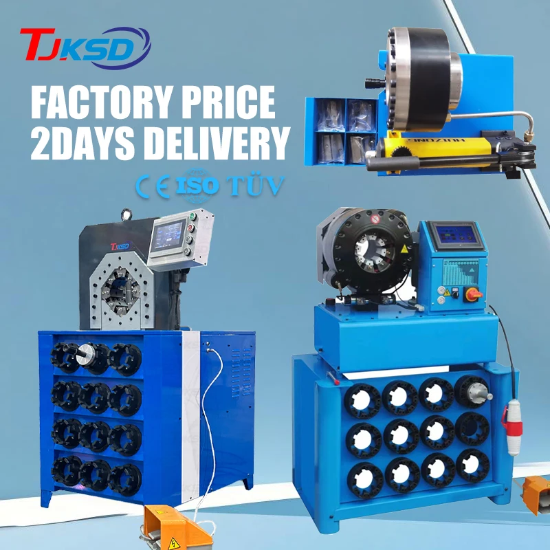 air Conditioning Hose Crimping Machine Automatic Hydraulic Crimping Machine for Hos air Suspension Suppliers