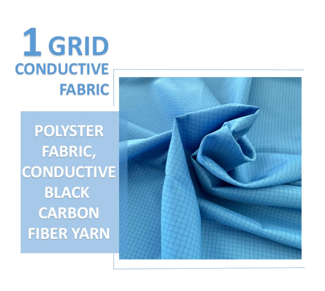 Manufacturer Carbon Fiber Lint Free Colorful Polyester Antistatic Esd