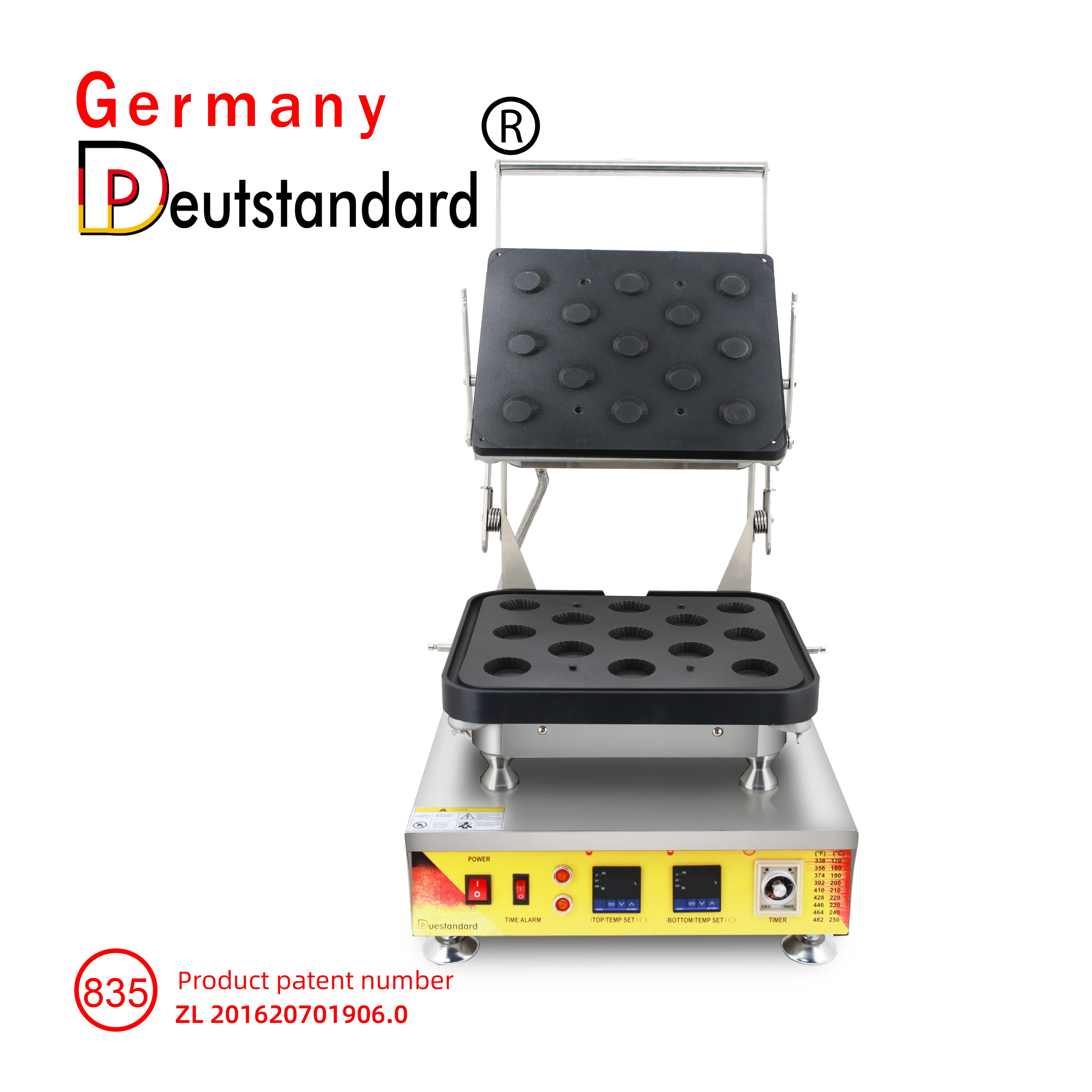 Germany Deutstandard NP-835 Waved 48/36 mm 13 Hole Machinery Tools Making Mould Tarte Machine Molds Egg Tart Presser From China
