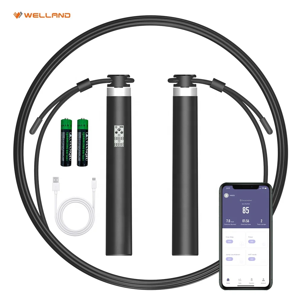 Smart Cordless Digital Counter Jumping Rope Fitness Products Smart