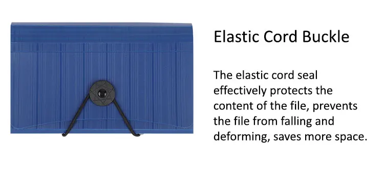 AFFISURE Expandable Portable Folder 13 Pocket Rope Accordion File ...