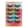 5 pairs of dazzling eyelashes
