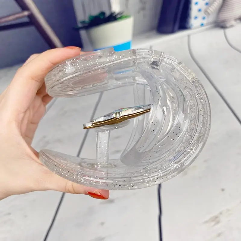 Шлепанцы желейные женские, летняя модная обувь, с бабочкой и стразами