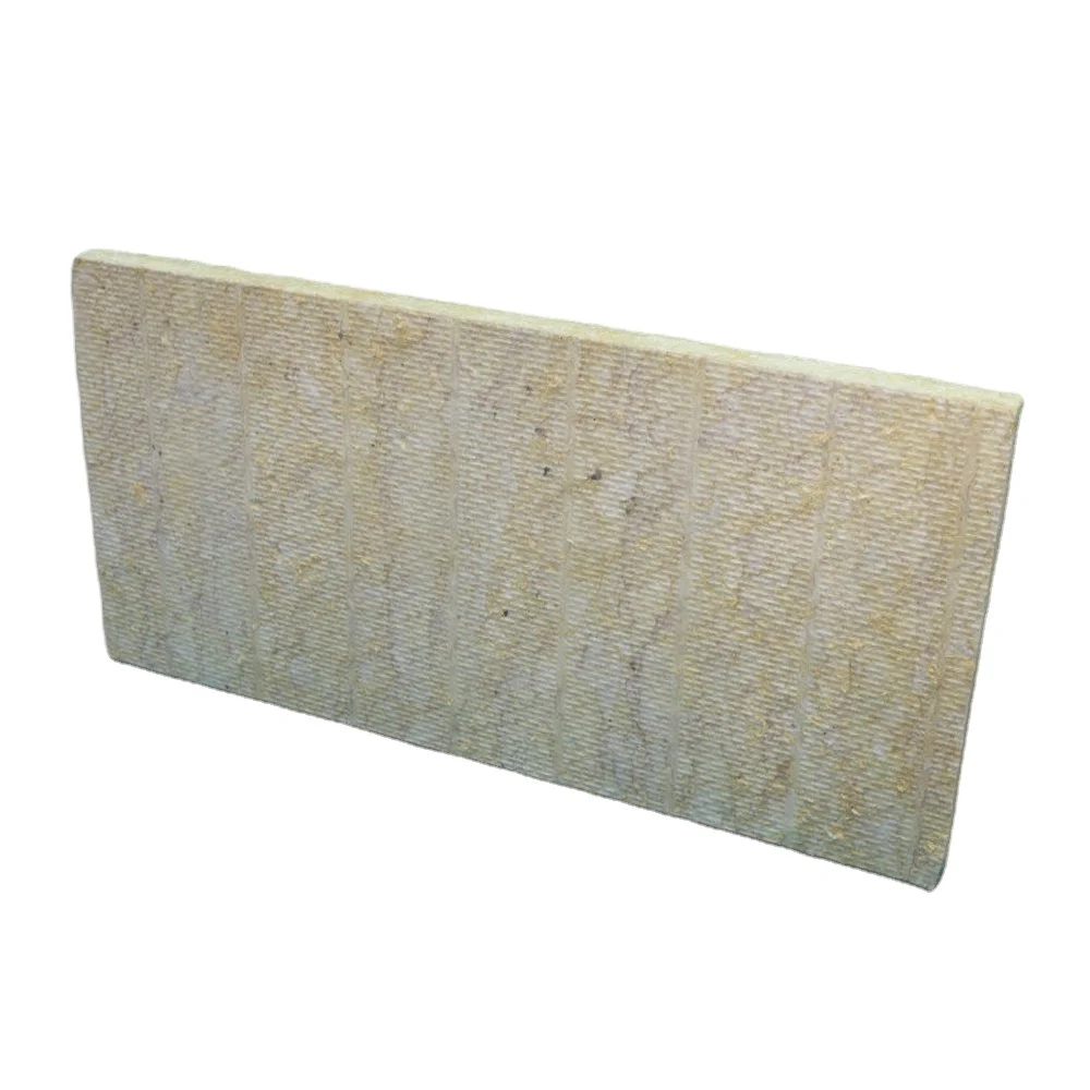 High Quality Soundproof Waterproof Rock Wool Insulation Panel Wall Insulation Board for Building Construction