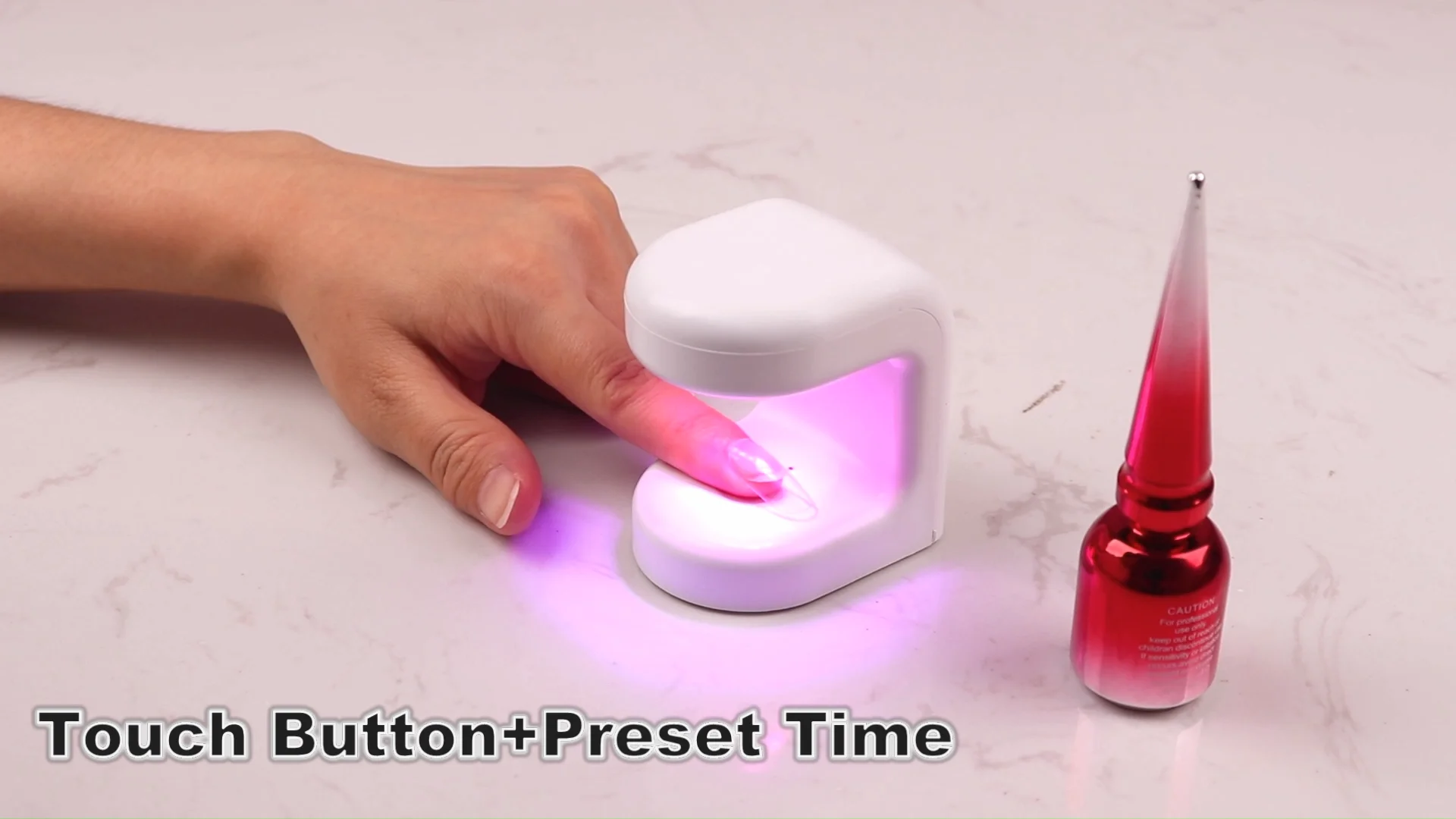 9w Pro Flash Cure Portable Cordless Rechargeable Usb Touch Mini Curing