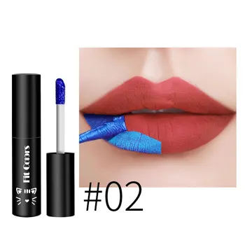 New Design Peel-off Matte Lip Glaze Waterproof Long-lasting Multi-Color Base Makeup Peel-off Lip Stain Fit Colors Blue 5G