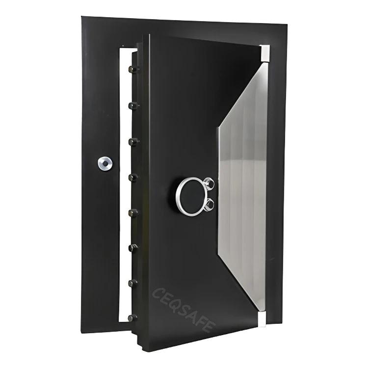 CEQSAE Vault Door Steel ATM Security Door Explosion-Proof Museum Bank Access for Home Safety Use