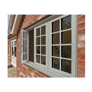 Factory Supply Aluminum Casement Window Double Glass Casement Window Outward Casement Window