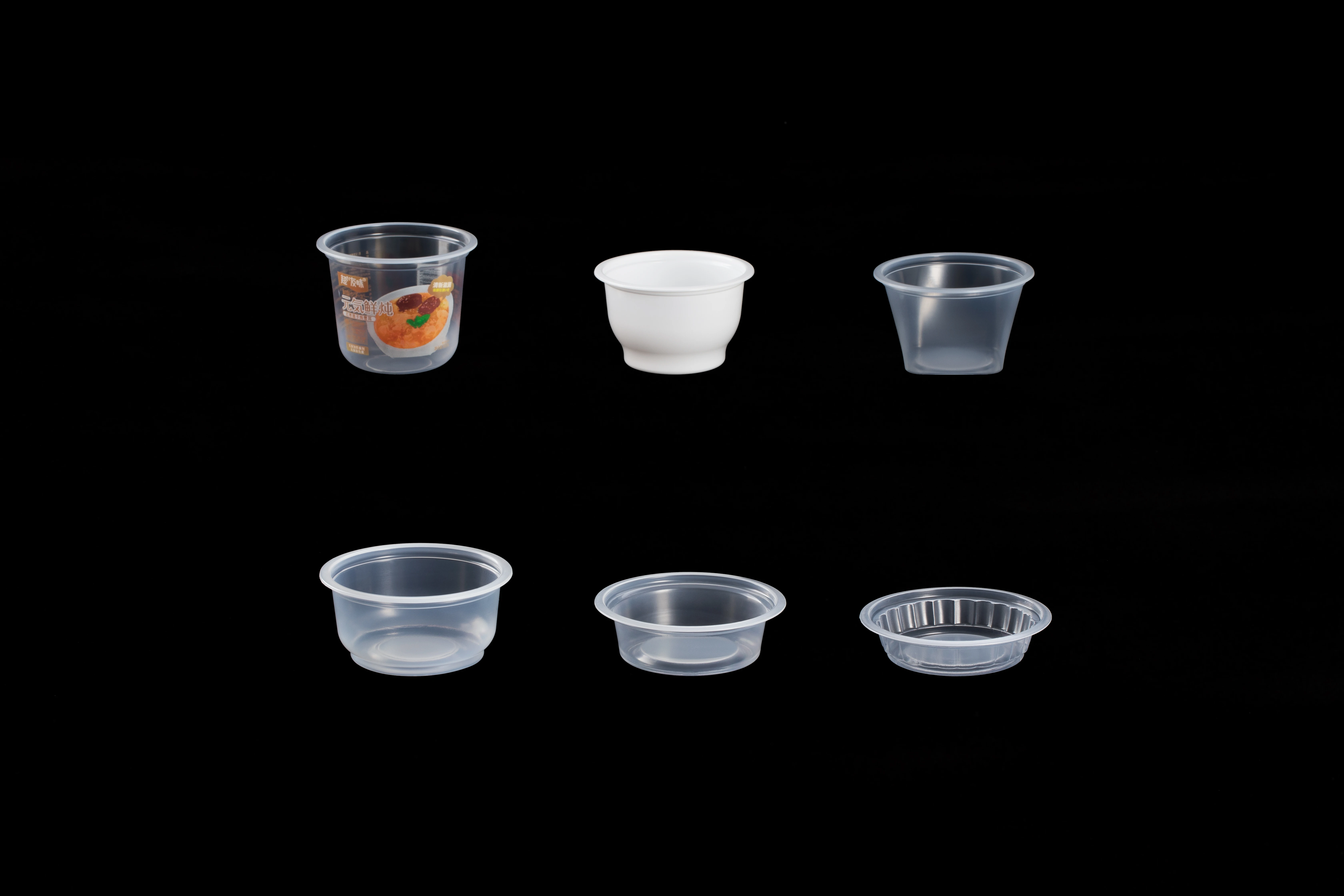 Custom Transparent PP Disposable Plastic Small Pudding Jelly Cup Communion Cups