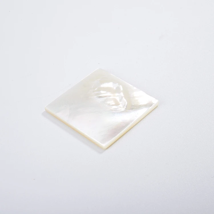 Made in China Natural square Mother of Pearl Sheet Blanks Flakes for Mosaic Fashion Earings and Necklace