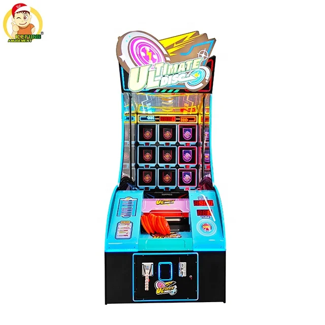 New Ultimate Disc Arcade Coin Operated Sport Redemption Game Machine